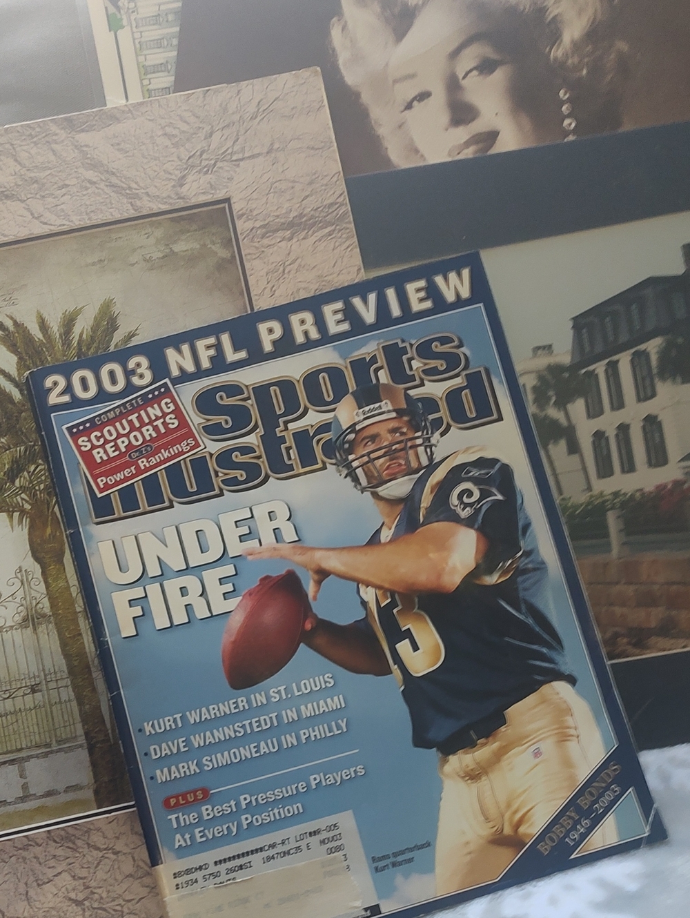 2003 NFL Preview Magazine - Under Fire